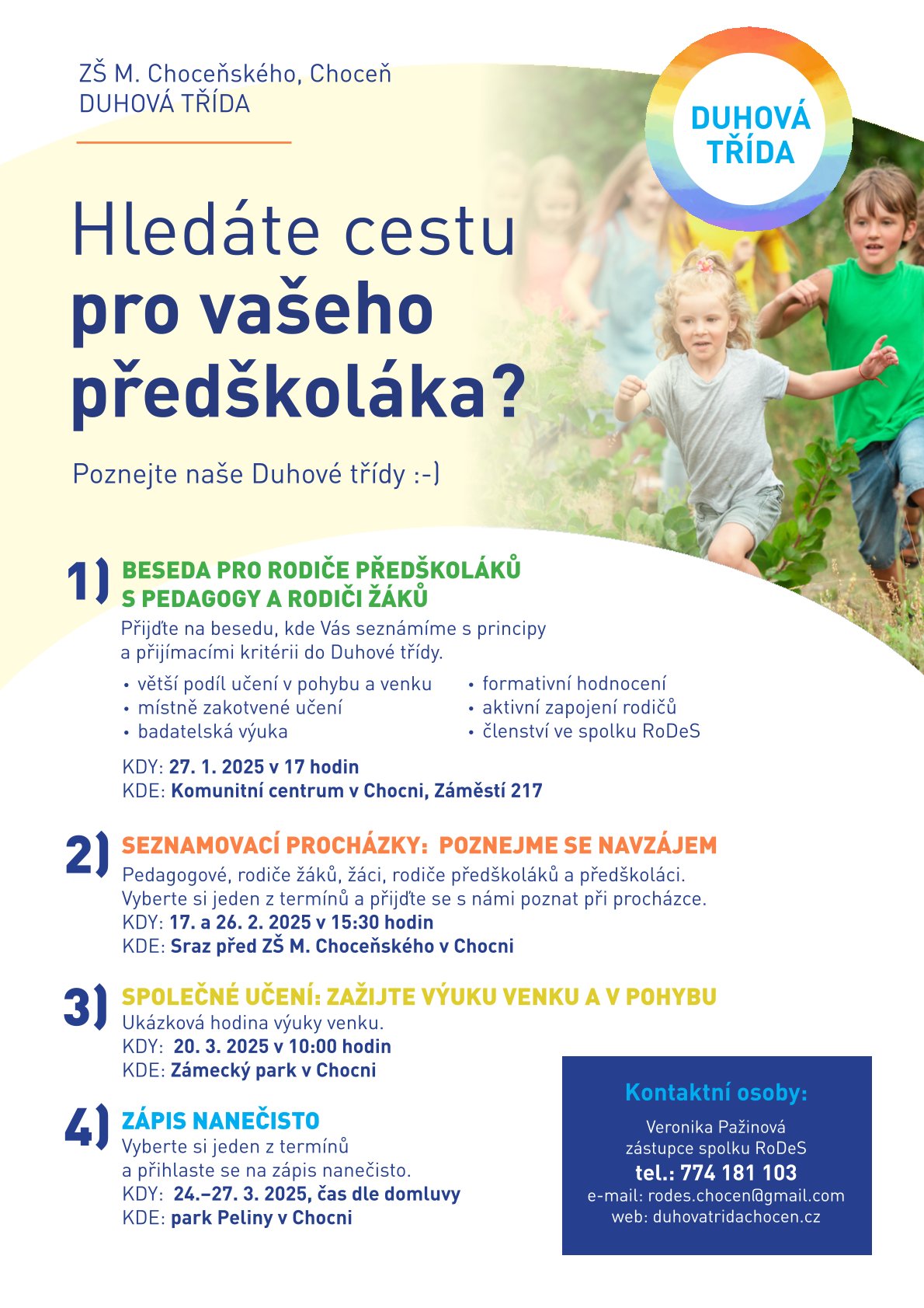 Zápisy do 1. třídy 2025/2026